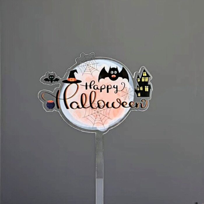 Happy Halloween Cake Toppers
