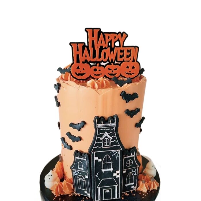 Cute Happy Halloween for Cake