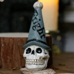 Hat Skull Resin Ornaments Decor