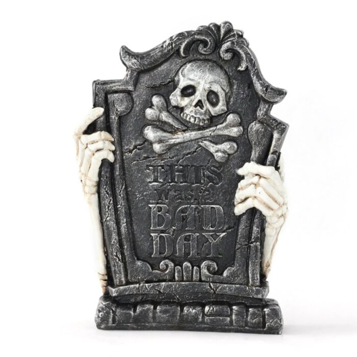 Horror Skull Tombstone Ornaments