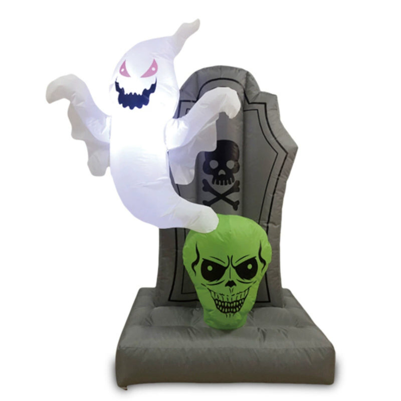 Inflatable Ghost Tombstone Prop
