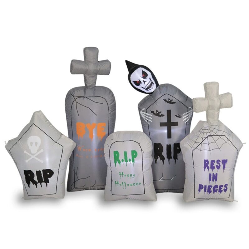 Inflatable Ghost Tombstones Prop