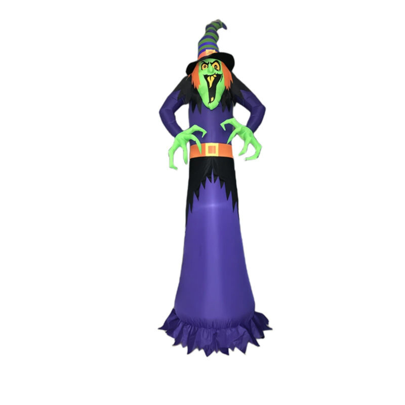 Inflatable Glowing Witch Prop