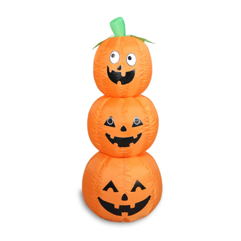 Inflatable Luminous Pumpkin Stack