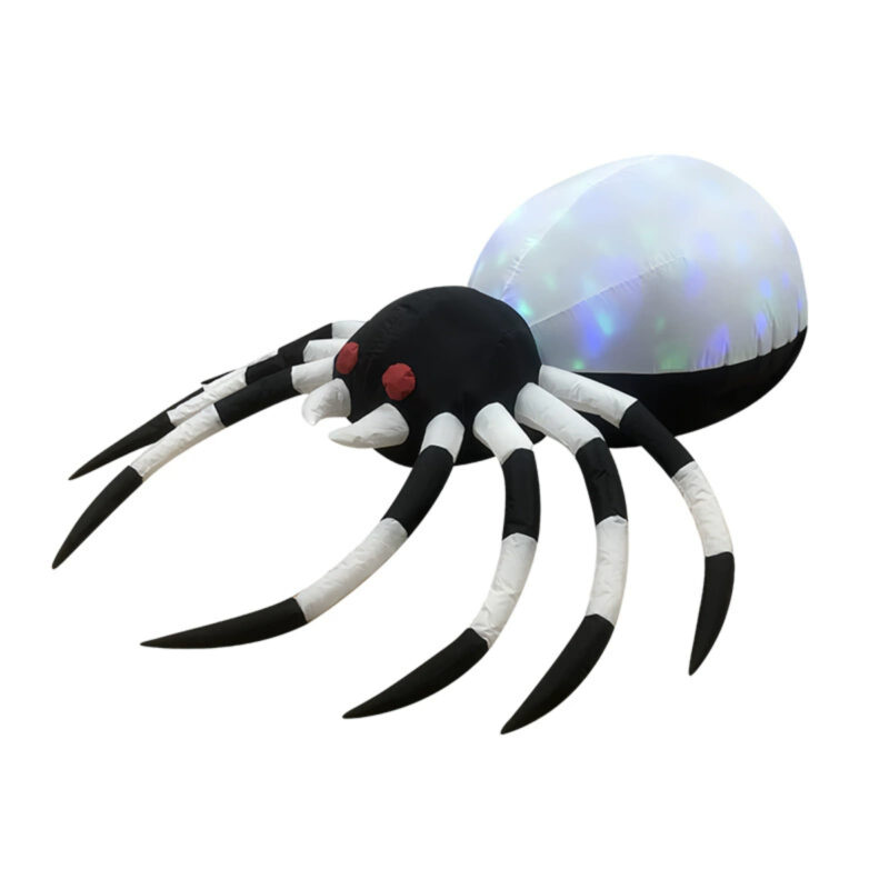 Inflatable Luminous Spider Decor