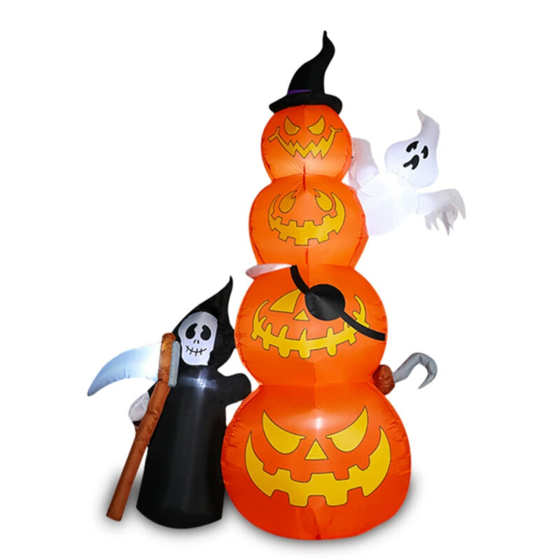 Inflatable Pirate Pumpkin Ghost