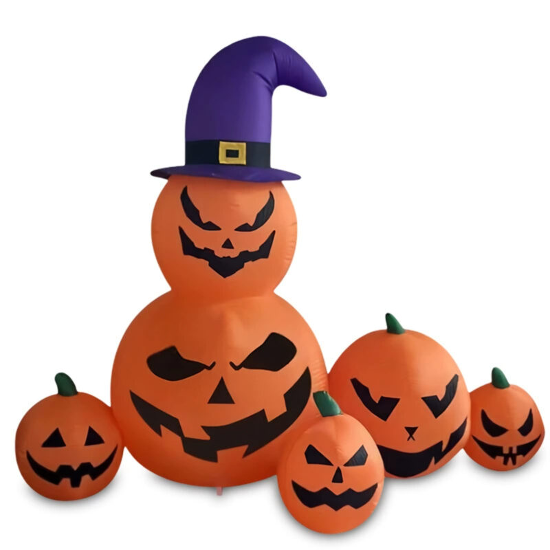 2025 Inflatable Pumpkin With Hat