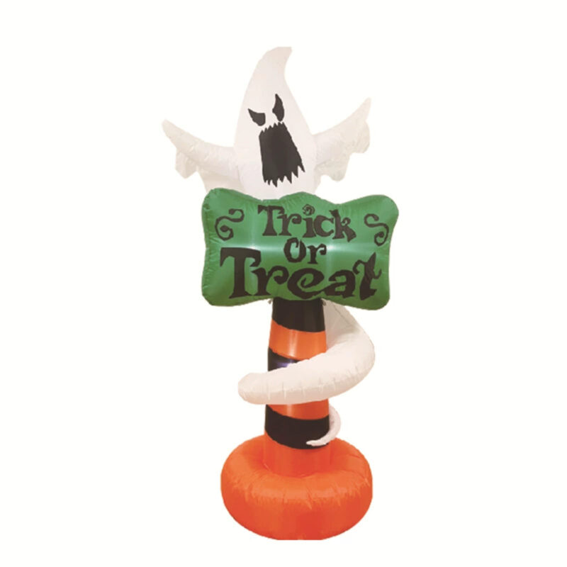 Inflatable Road Sign Ghost Decor
