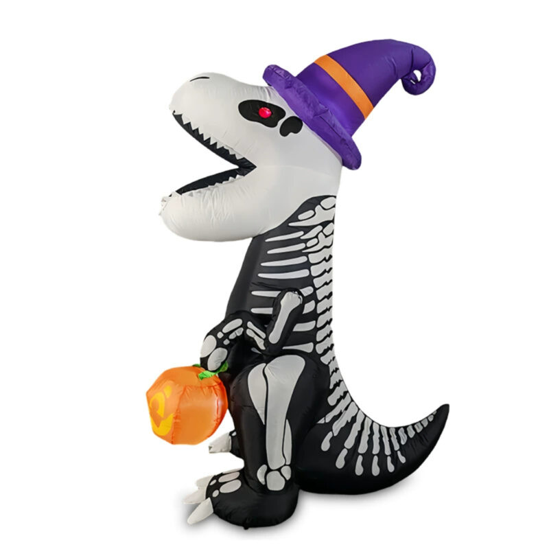 Inflatable Skeleton Dinosaur Prop