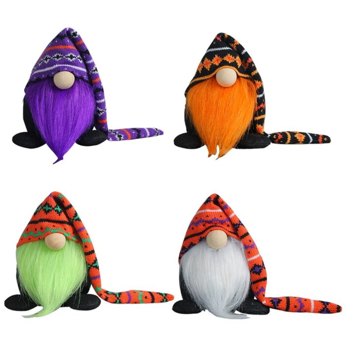 Knitted Long Hat Dwarf Doll