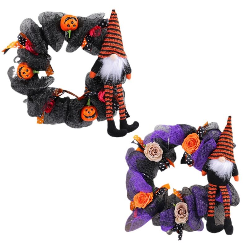 Long Legged Doll Garland Wreath