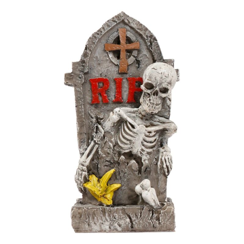 New Style Skull Tombstone Décor
