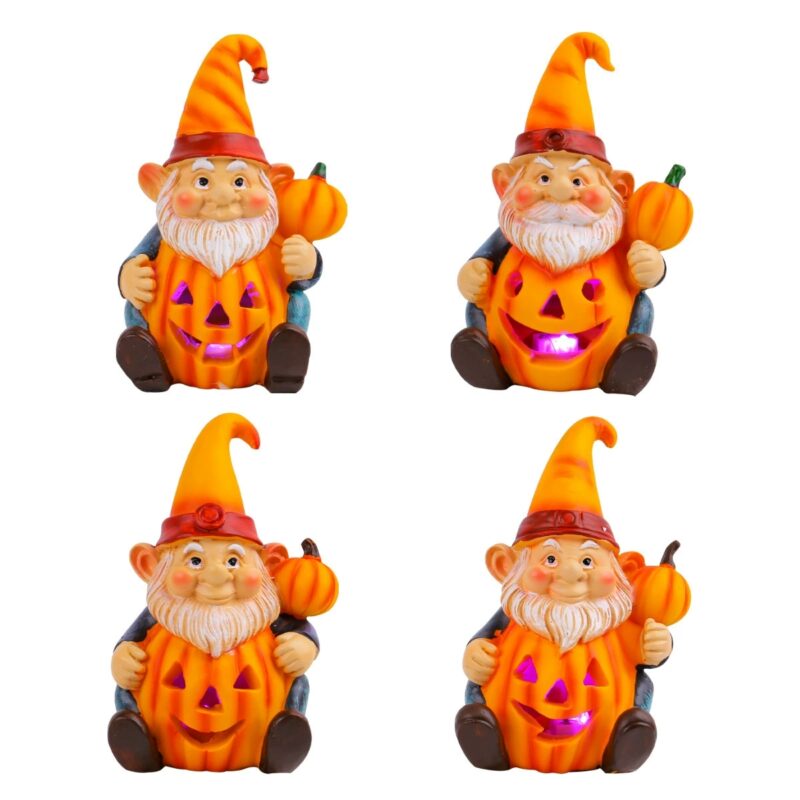 Desktop Old Man Pumpkin Ornament