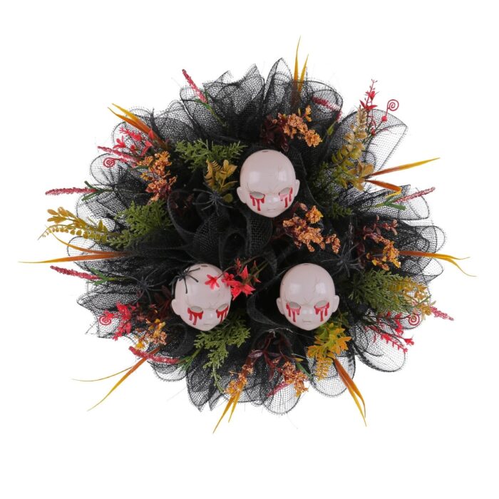 Party Decoration Wreath Skulls