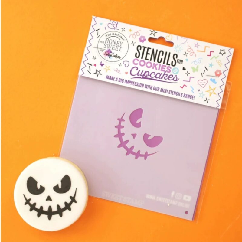 2025 Pumpkin Cake Stencil Bakes