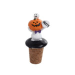 Pumpkin Wine Bottle Stopper Idea