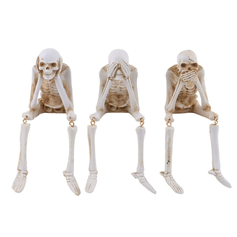 Skeleton Resin Ornaments Décor