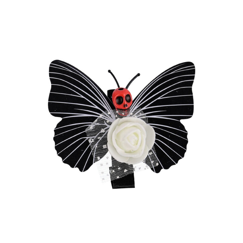 Skull Butterfly Hairpin Accessory