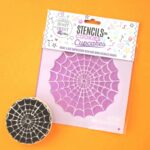 Scary Spider Web Cake Templates