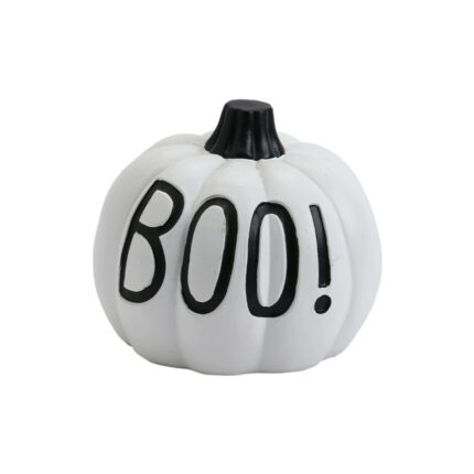 Spooky Boo Pumpkin Decoration