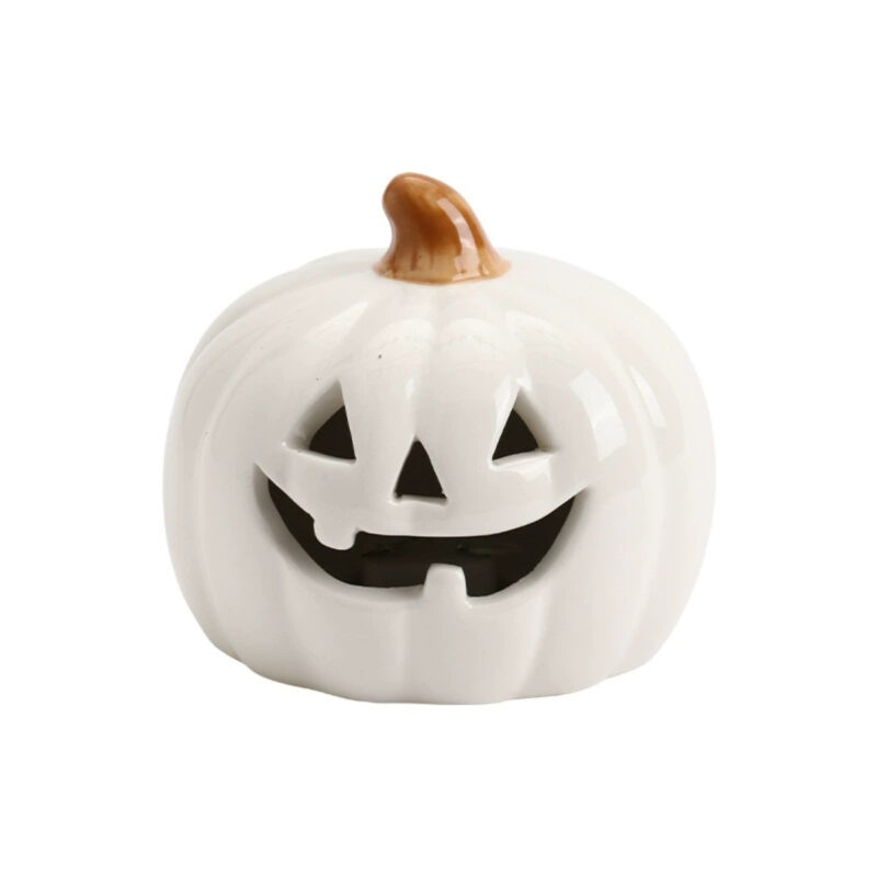 White Pumpkin Ornament Halloween