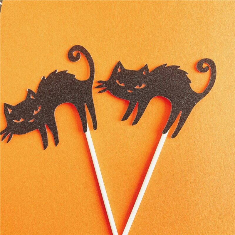 Witch Halloween Cake Toppers