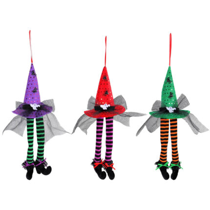 New Witch Hat Window Hangings
