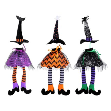 Witch Long Legs Decor Bottles