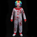Halloween Clown Costume Suit