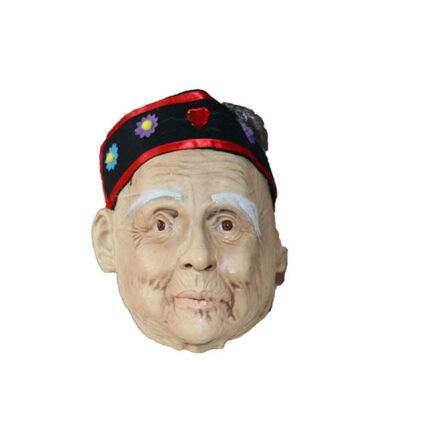 Horror Old Lady Mask for Pranks