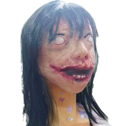 Long Haired Female Ghost Mask
