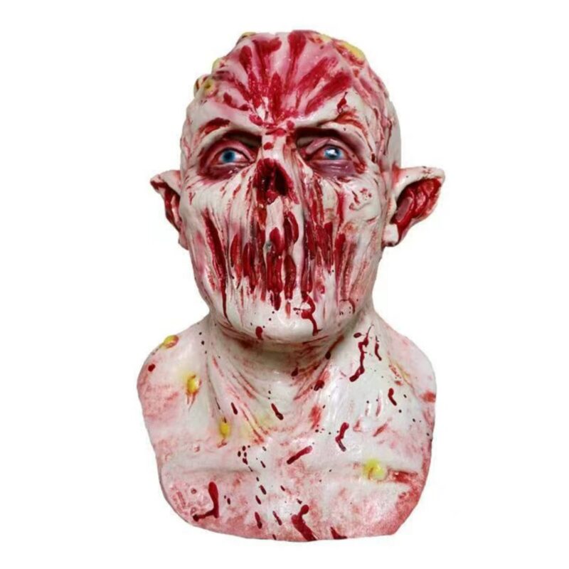 Pink Mouth Tumor Mask Halloween