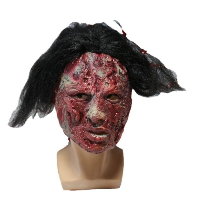 Scary Rotten Face Mask Halloween