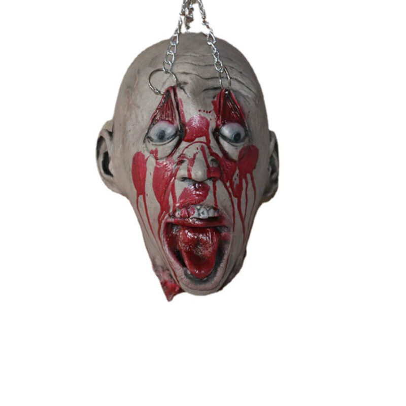 Scary Severed Skull Head Decor