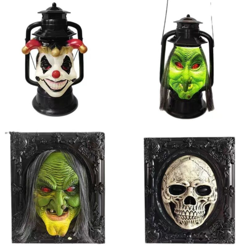 Latest Skeleton Lantern Props