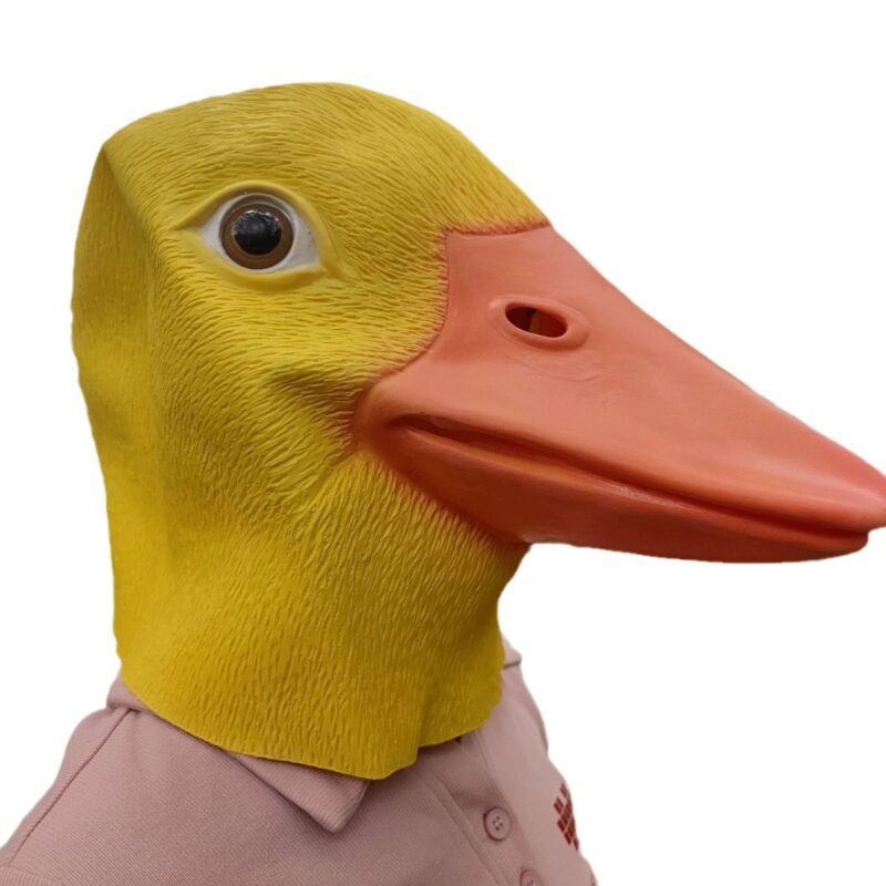 Yellow Duck Head Cover Prop