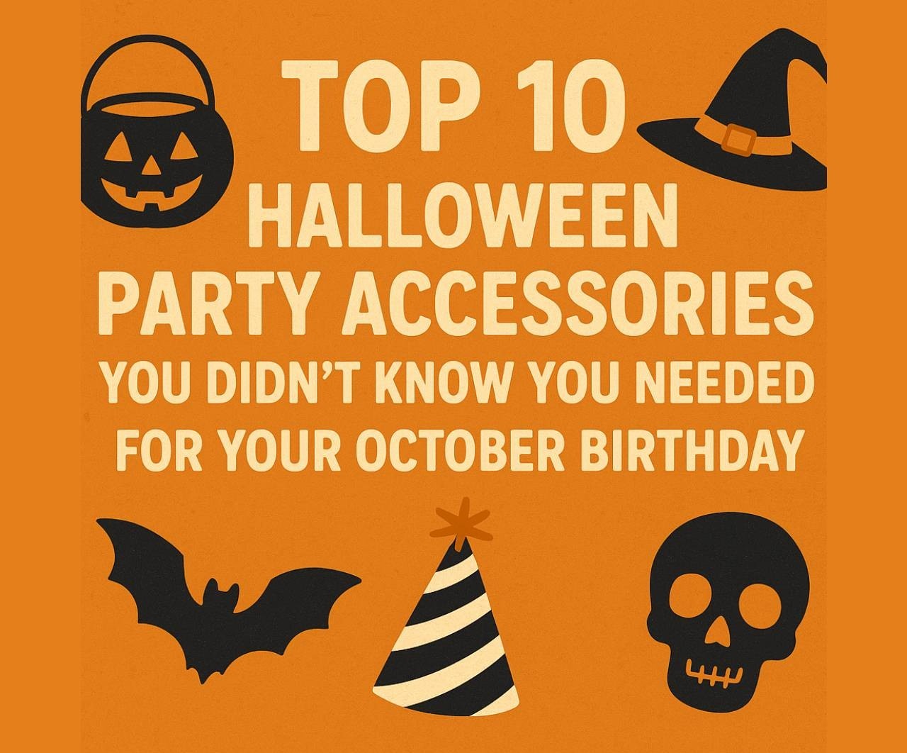 Halloween Party Accessories