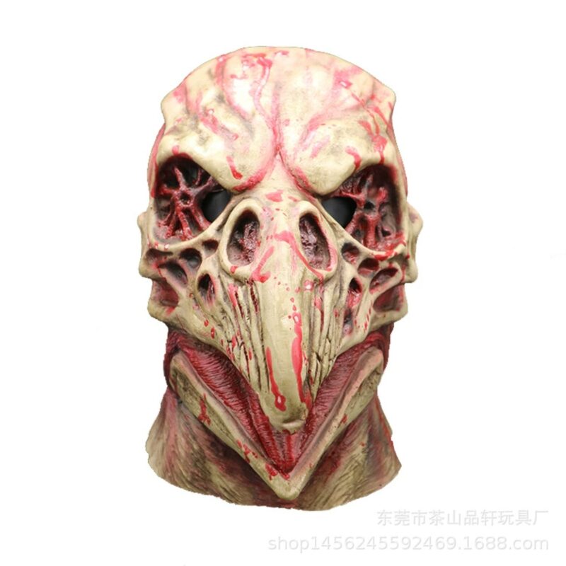 Blood Skeleton Bird Mask Cosplay