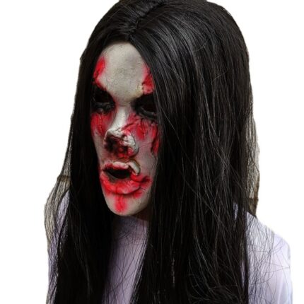 Female Ghost Cosplay Mask