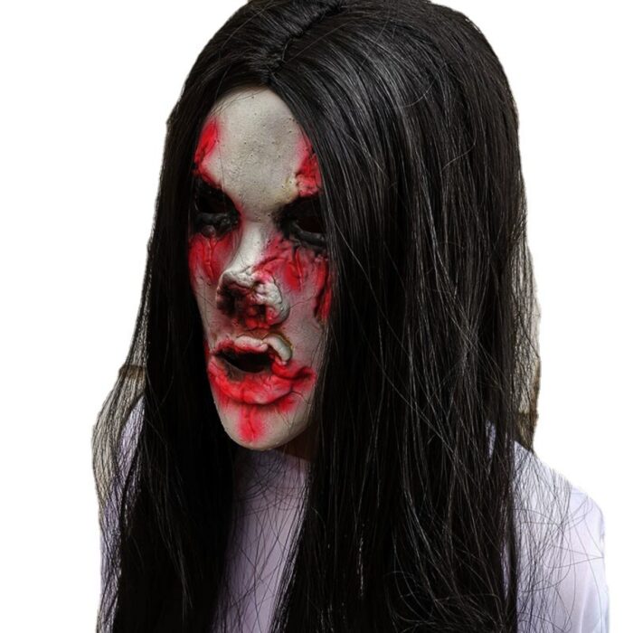Female Ghost Cosplay Mask