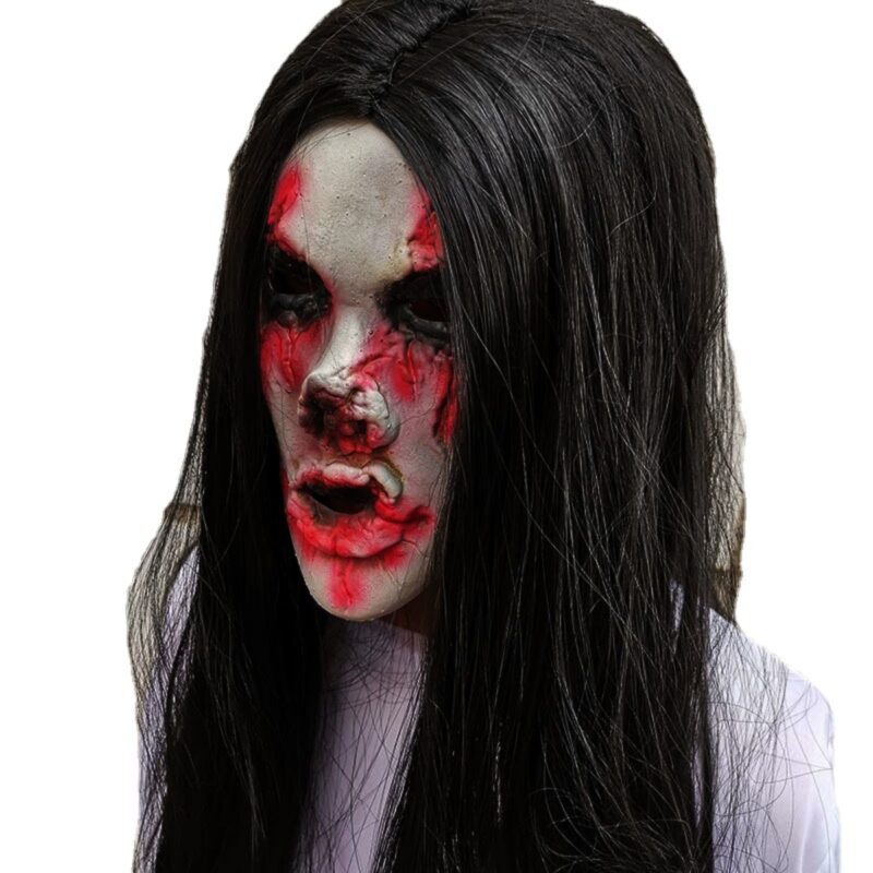 Female Ghost Cosplay Mask