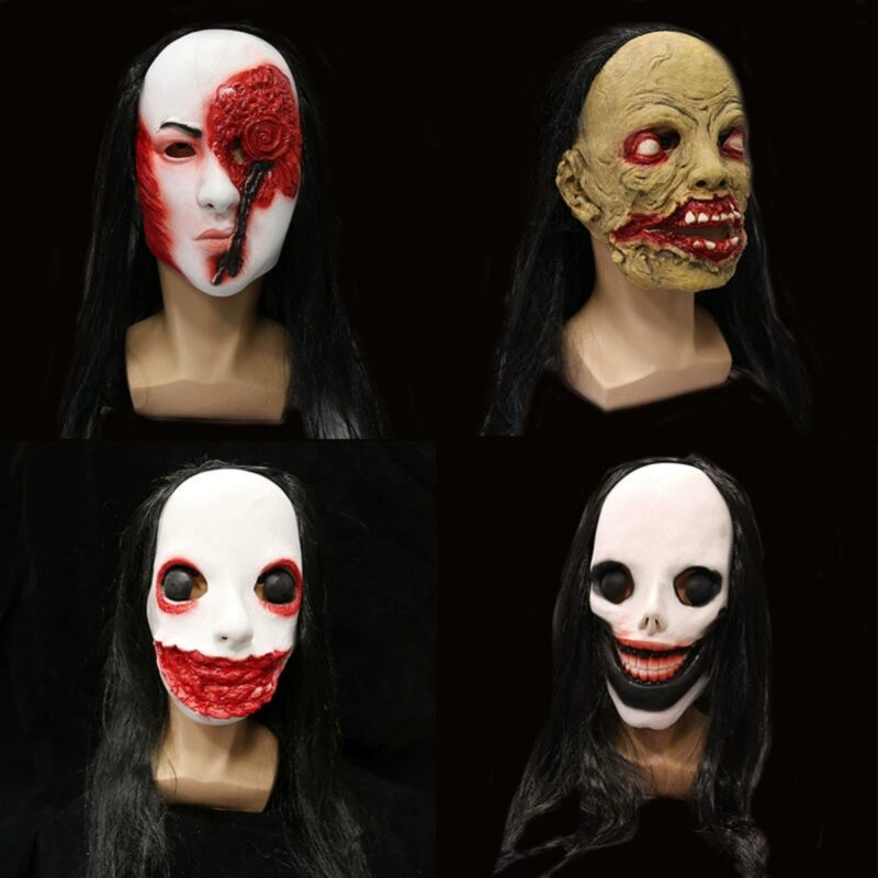 Haunted Head Covers for Halloween