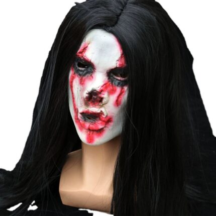 Cosplay Horror Female Ghost Mask