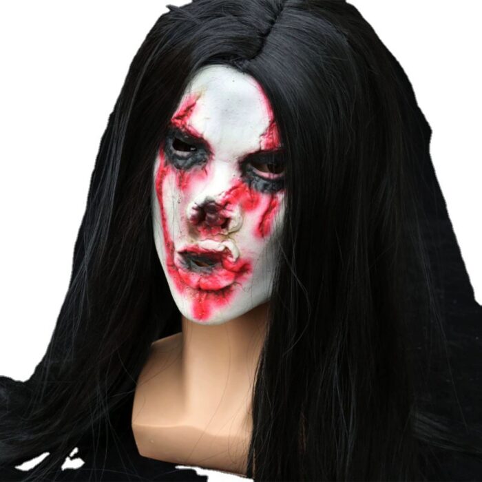 Cosplay Horror Female Ghost Mask