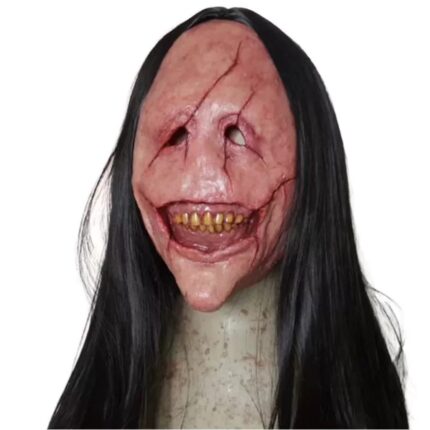 Long Hair Demon Mask Halloween