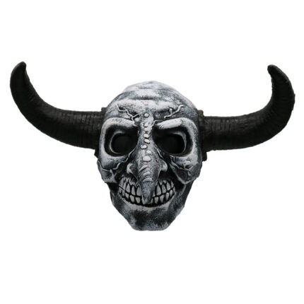Cosplay Longhorn Cow Skull Mask