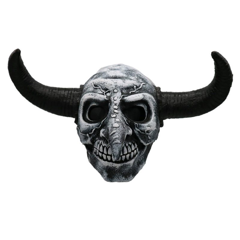 Cosplay Longhorn Cow Skull Mask