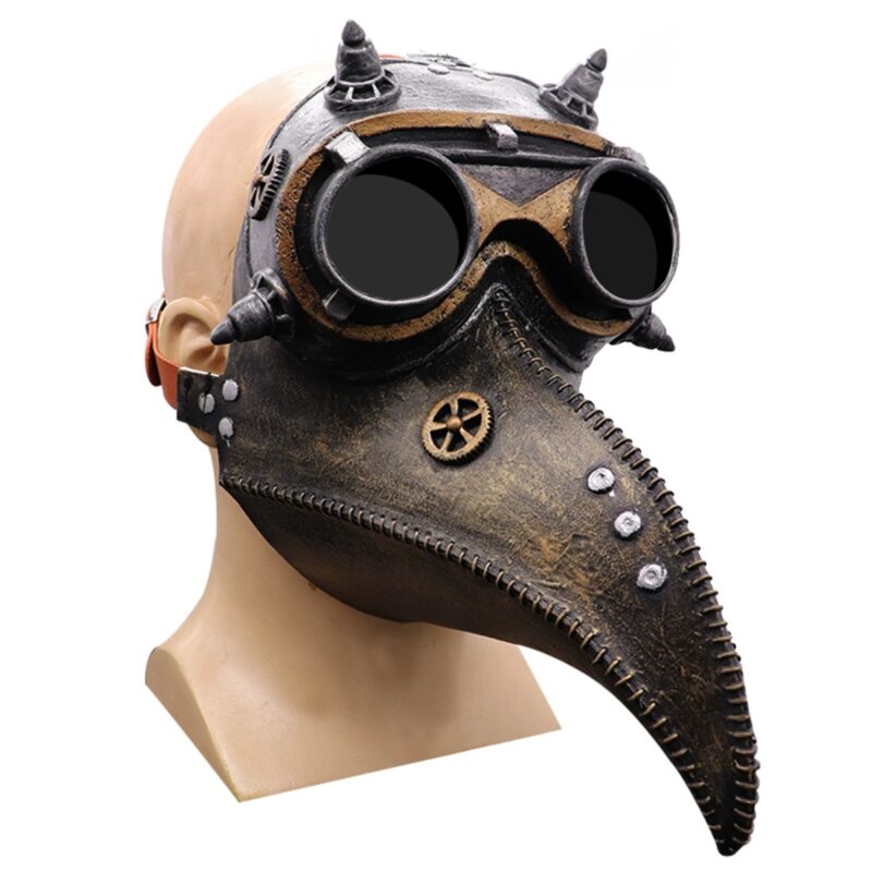 Retro Plague Beak Mask Cosplay