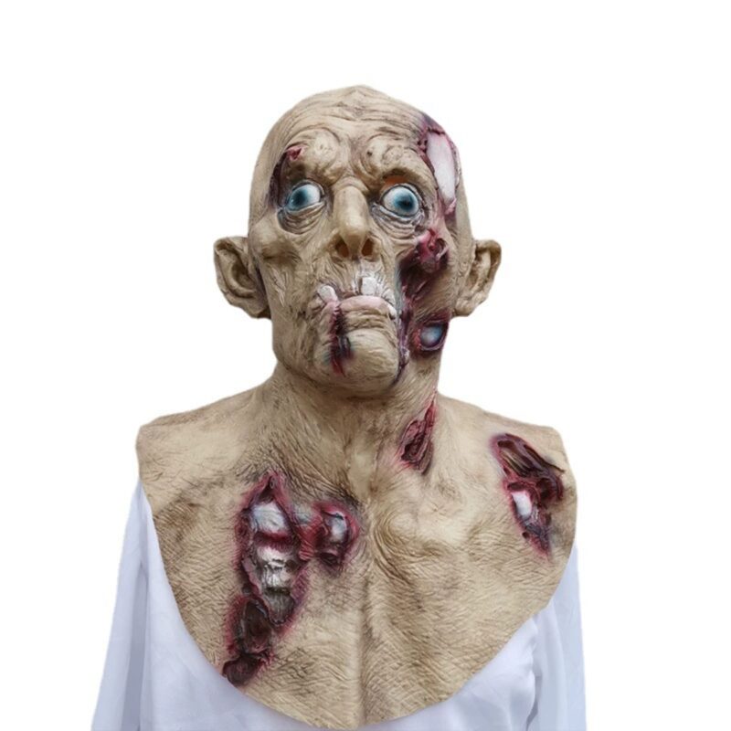 Scary Zombie Head Cover Cosplay