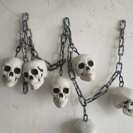Scary Skull Head String Pendant